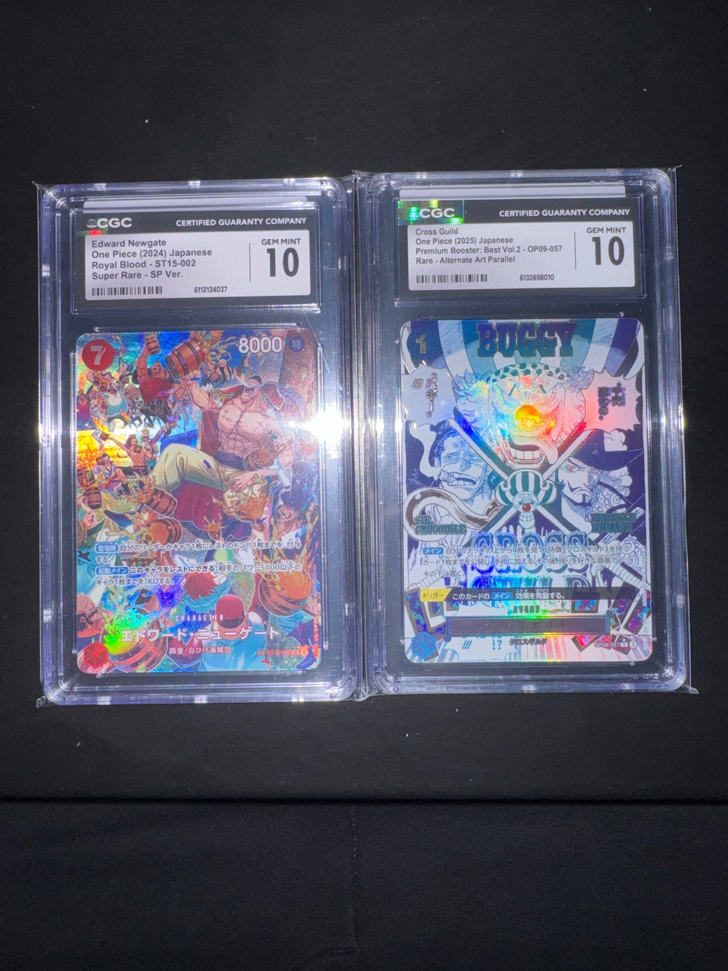 Edward newgate+cross guild cgc10