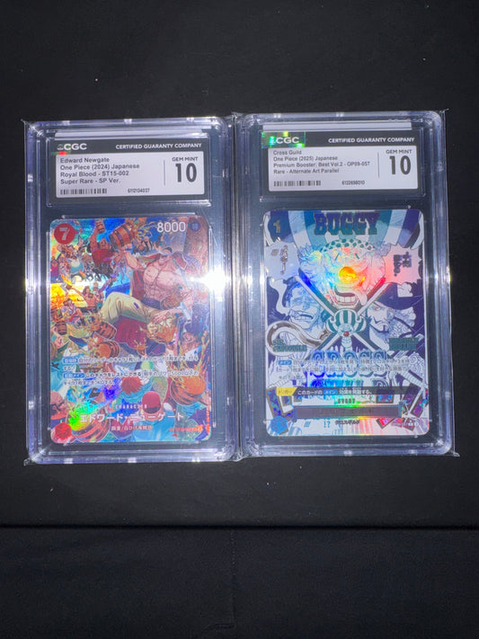 Edward newgate+cross guild cgc10